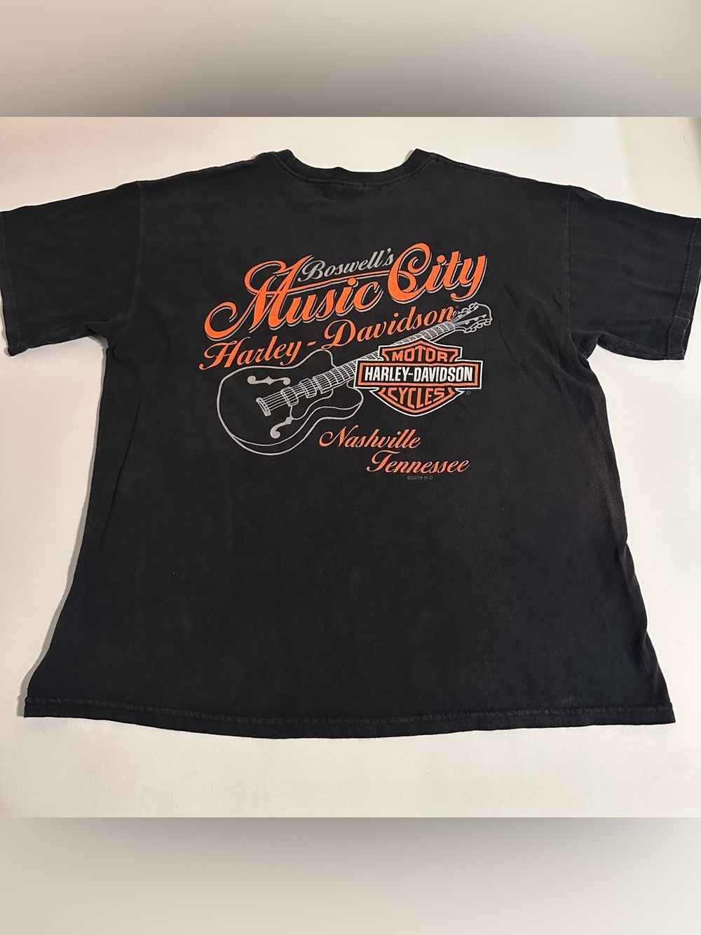 2016 - NASHVILLE TENNESSEE HARLEY DAVIDSON - MUSIC CITY SHIRT